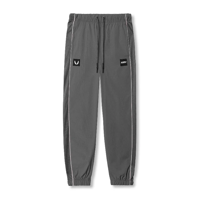 0796. Ripstop Oversized Track Pant  - Raven