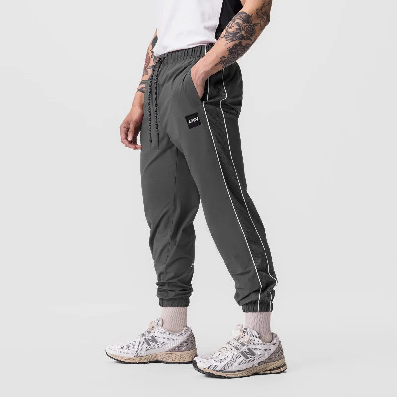 0796. Ripstop Oversized Track Pant  - Raven