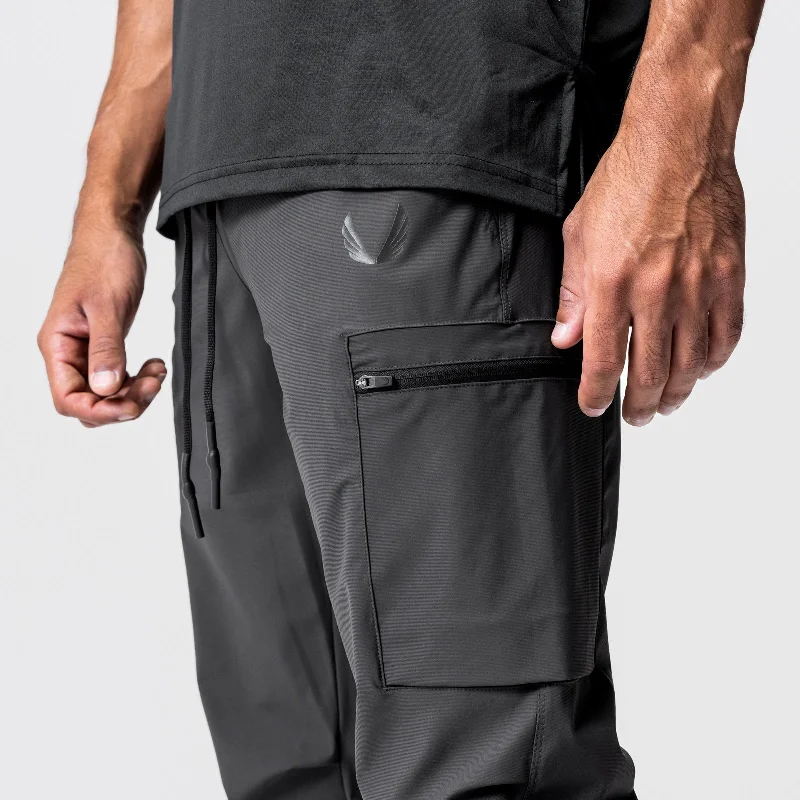 0827. Tetra-Lite™ Inlay Pocket High Rib Jogger - Space Grey