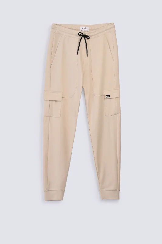 KNIT CARGO TROUSER