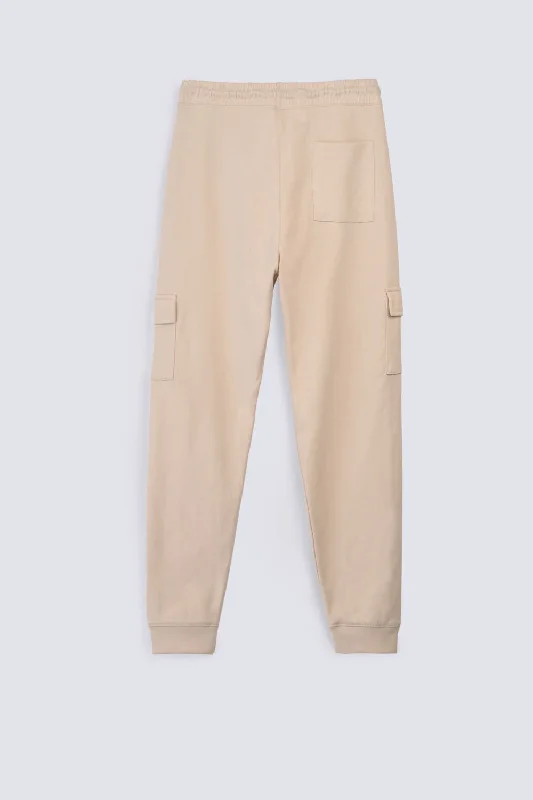 KNIT CARGO TROUSER