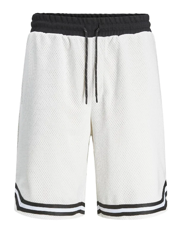 Men's Basketball Active Sweat Short,White