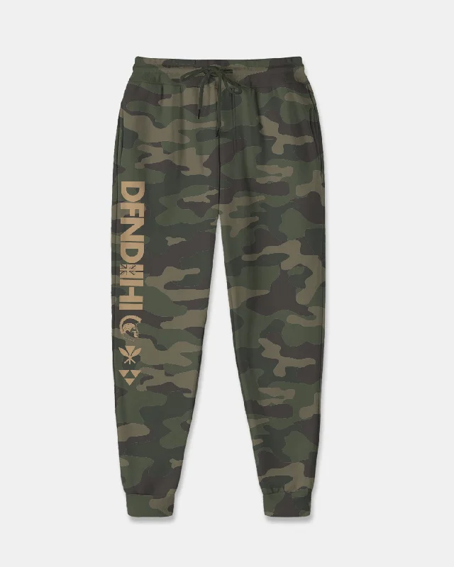 ACTIVE LOGO 'ELUA Camo Jogger