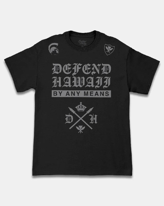 HAWAIʻI KINE TINGS Dark Gray Ink Tee