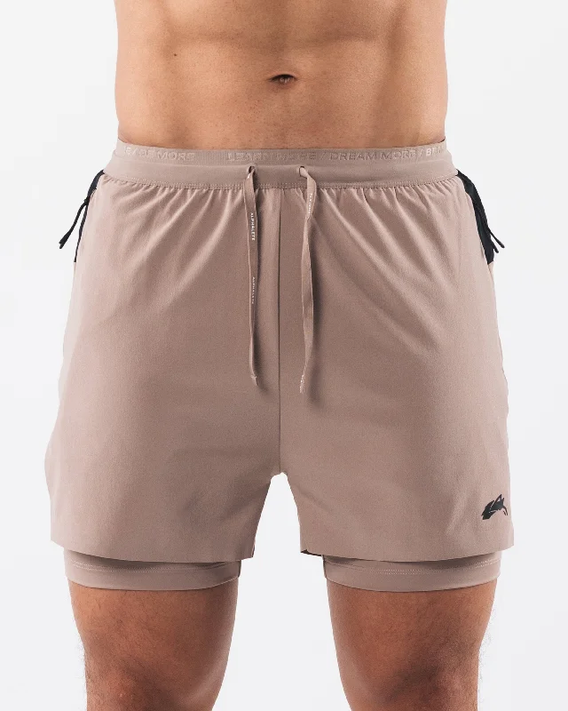 Elite Swift Short 5"" - Sand