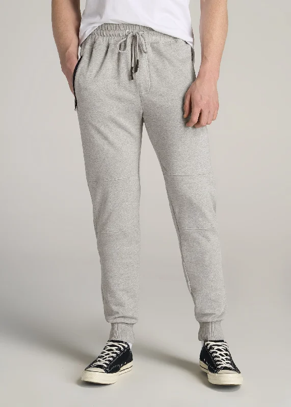 Wearever French Terry Men's Tall Joggers in Grey Mix