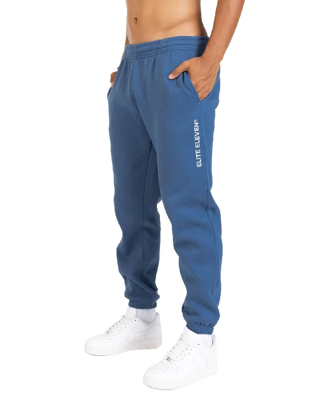 Registered Trackpants - Mid Blue