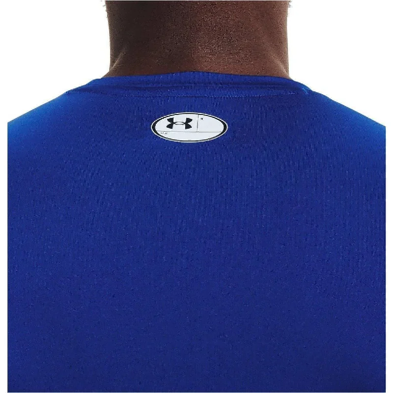 Under Armour HeatGear Armour Short Sleeve Mens Compression Top - Blue