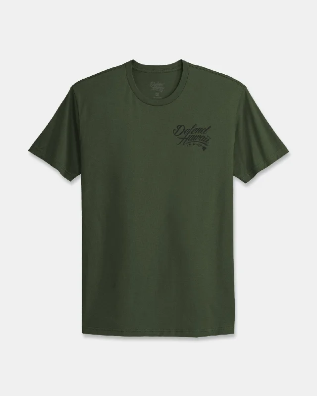 WILDSTYLE 'ELUA Military Green Premium Tee