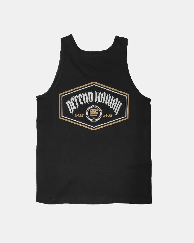 YOUR HEX SALTY Black Tank Top