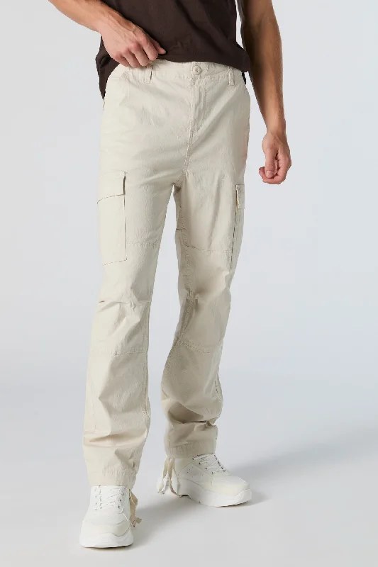 Self Tie Hem Cargo Pant