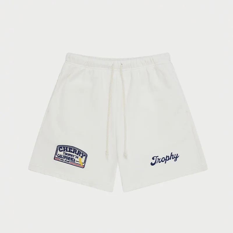 Trophy Sweatshorts (Vintage White)