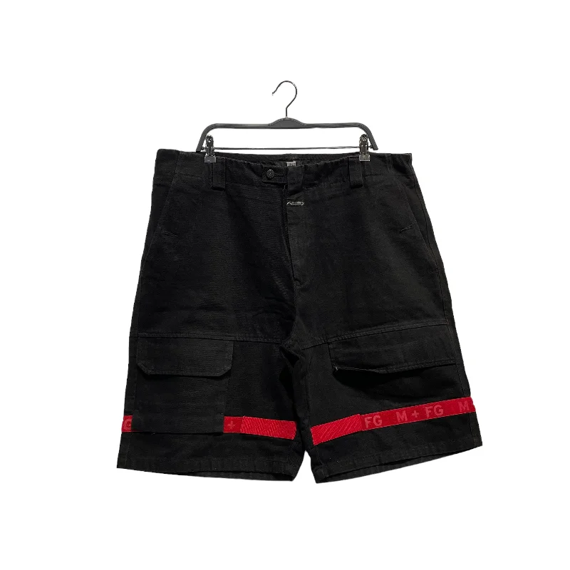 MARITHE FRANCOIS GIRBAUD/Shorts/42/Cotton/BLK/