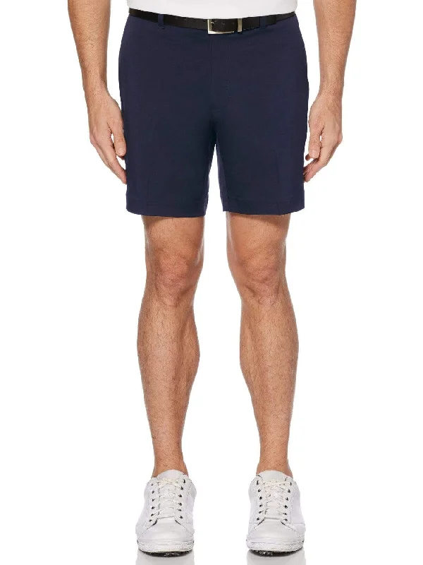 Men's 7"" Flat Front Golf Short with Active Waistband