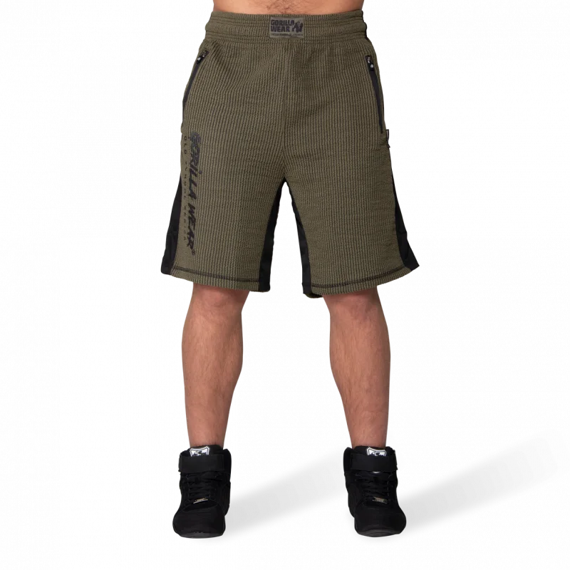 Augustine Old School Shorts - Army Green