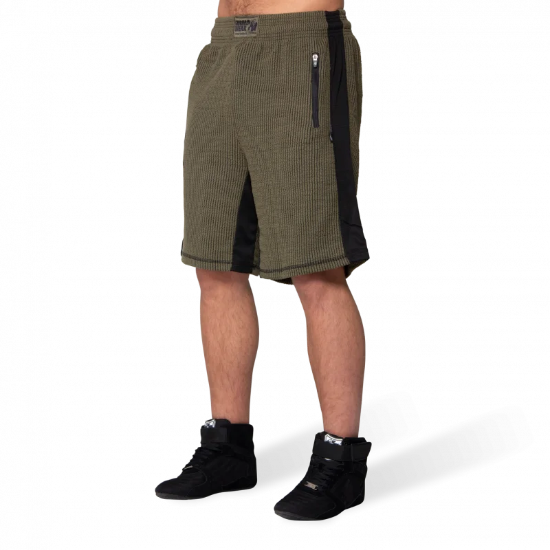 Augustine Old School Shorts - Army Green