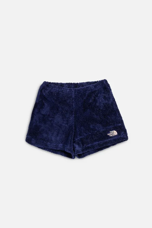 Rework North Face Fuzzy Shorts - XS