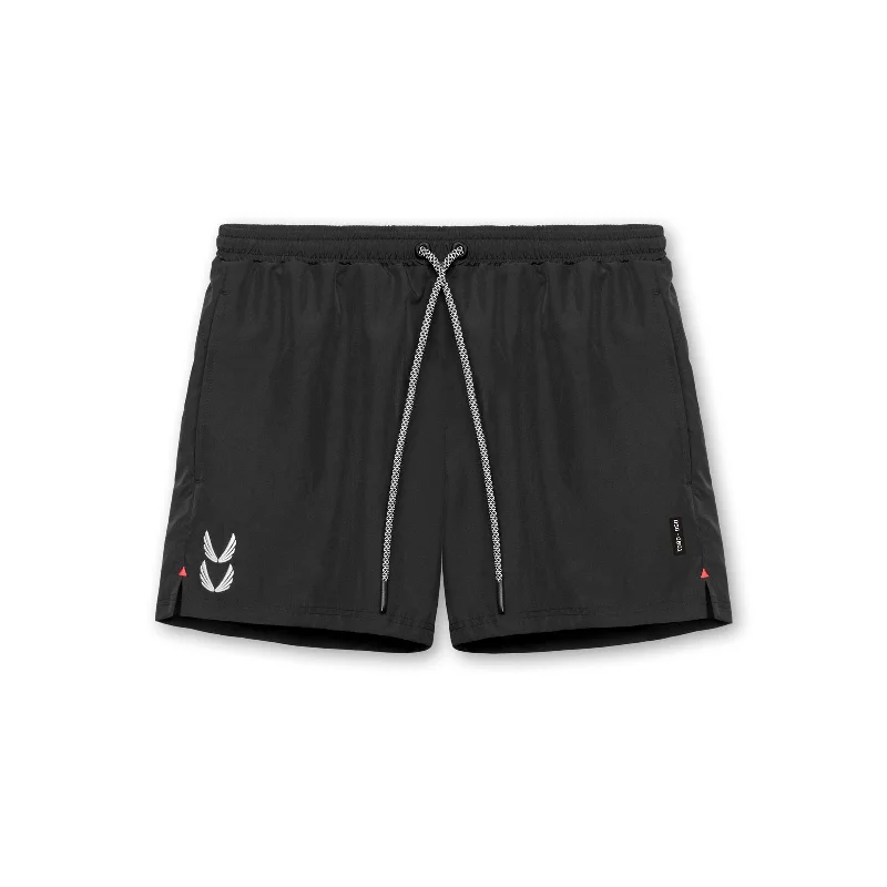 0601. Vintage 5"" Training Short - Black (OG)