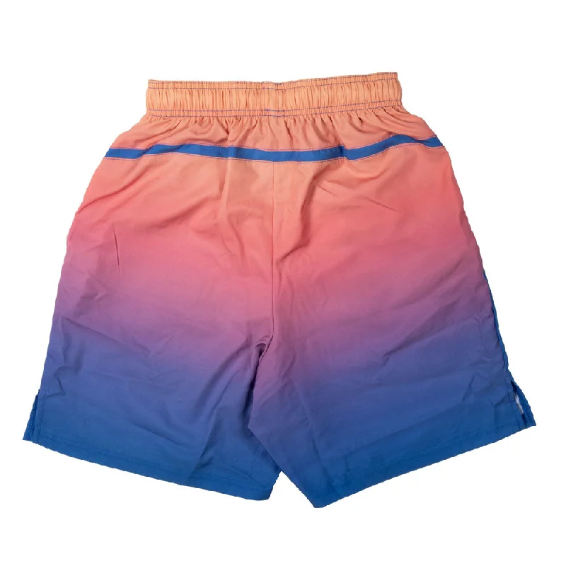 Global Hooper Performance Shorts in Sunset Orange