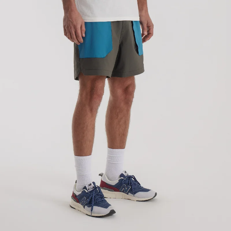 Happy Camper Shorts - Charcoal