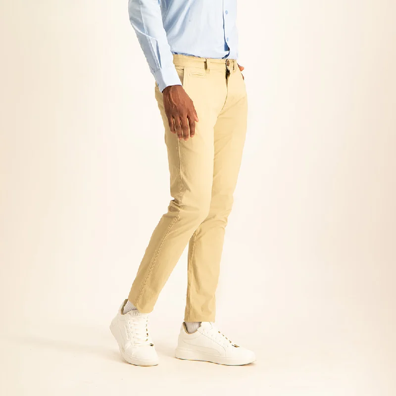 MENS ZAFF STONE SLIMFIT STRETCH CHINO (CORE)