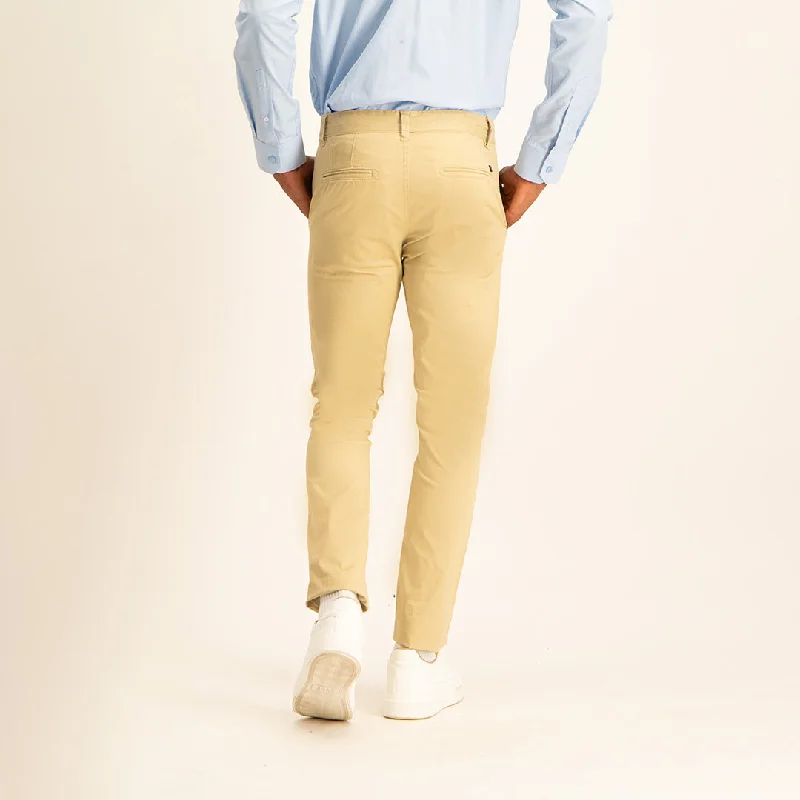 MENS ZAFF STONE SLIMFIT STRETCH CHINO (CORE)